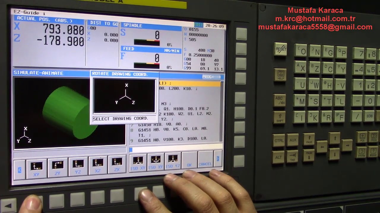 Program İçinde Düzenleme Nasıl Yapılır? - Manual Guide Lathe