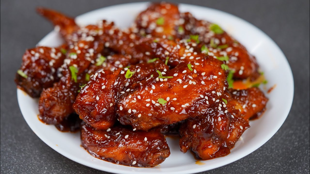 BBQ CHICKEN WINGS | HONEY BBQ WINGS RECIPE | BBQ CHICKEN RECIPE | N'Oven Foods