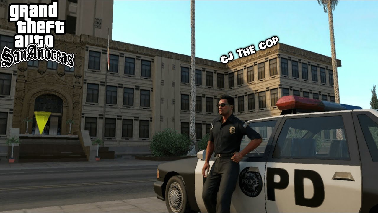 CJ became a Cop | GTA San Andreas