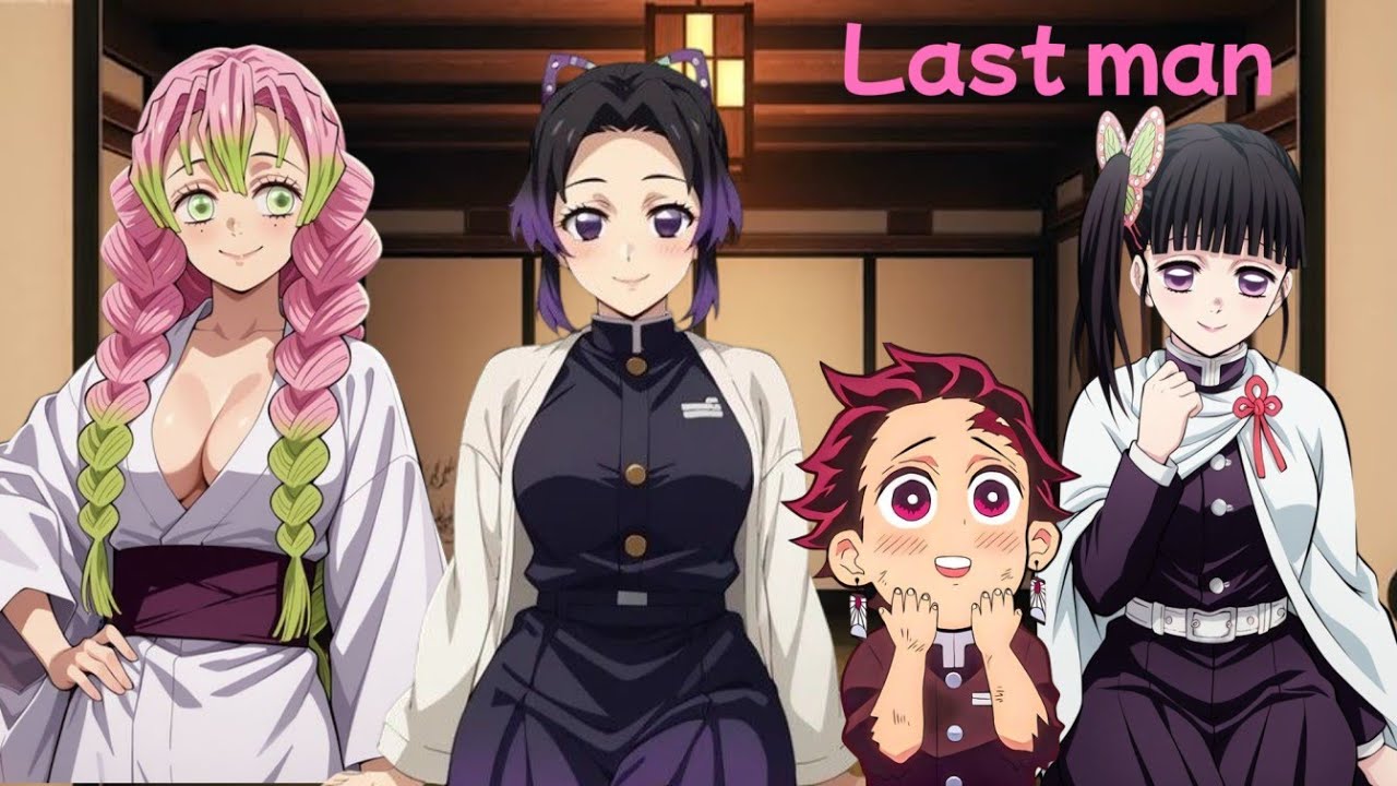 If Tanjiro is last man on earth💀🥶......