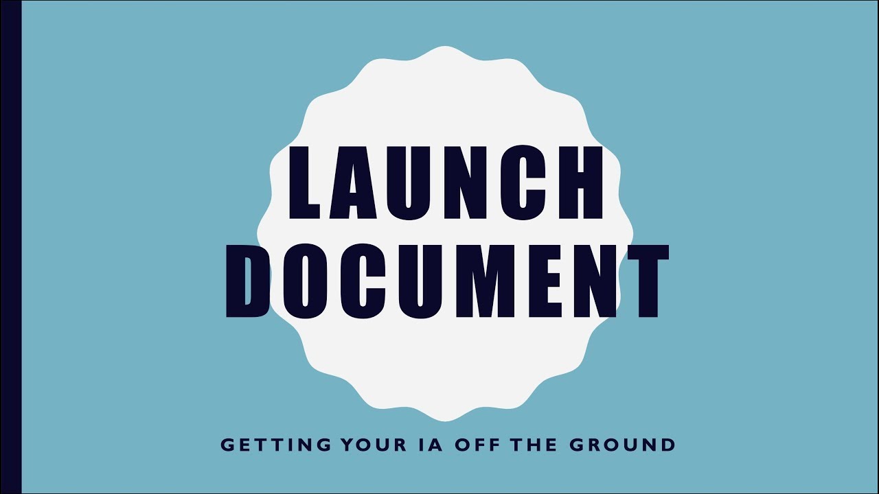Launch Document, Part 1: Discovery