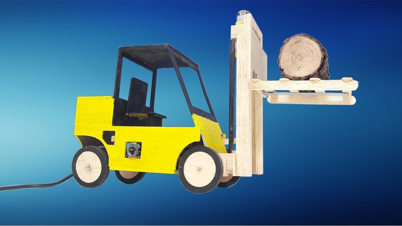 Cómo Hacer un Montacargas Casero RC
