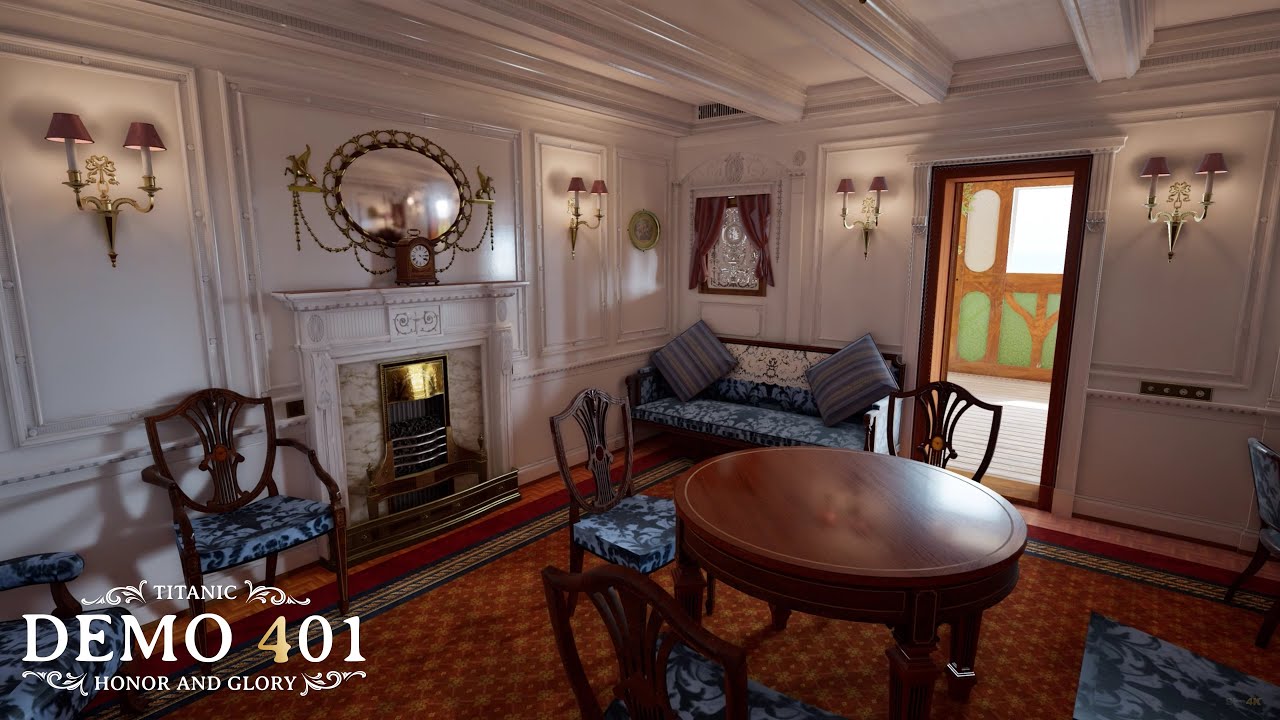 Unreal Engine 5 | Titanic Demo 401 update  2 - 1ST Class - 4K