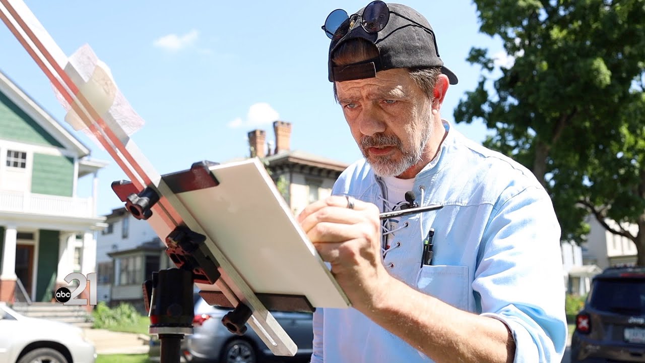 Plein air painting with John C. Kelty (watercolors)