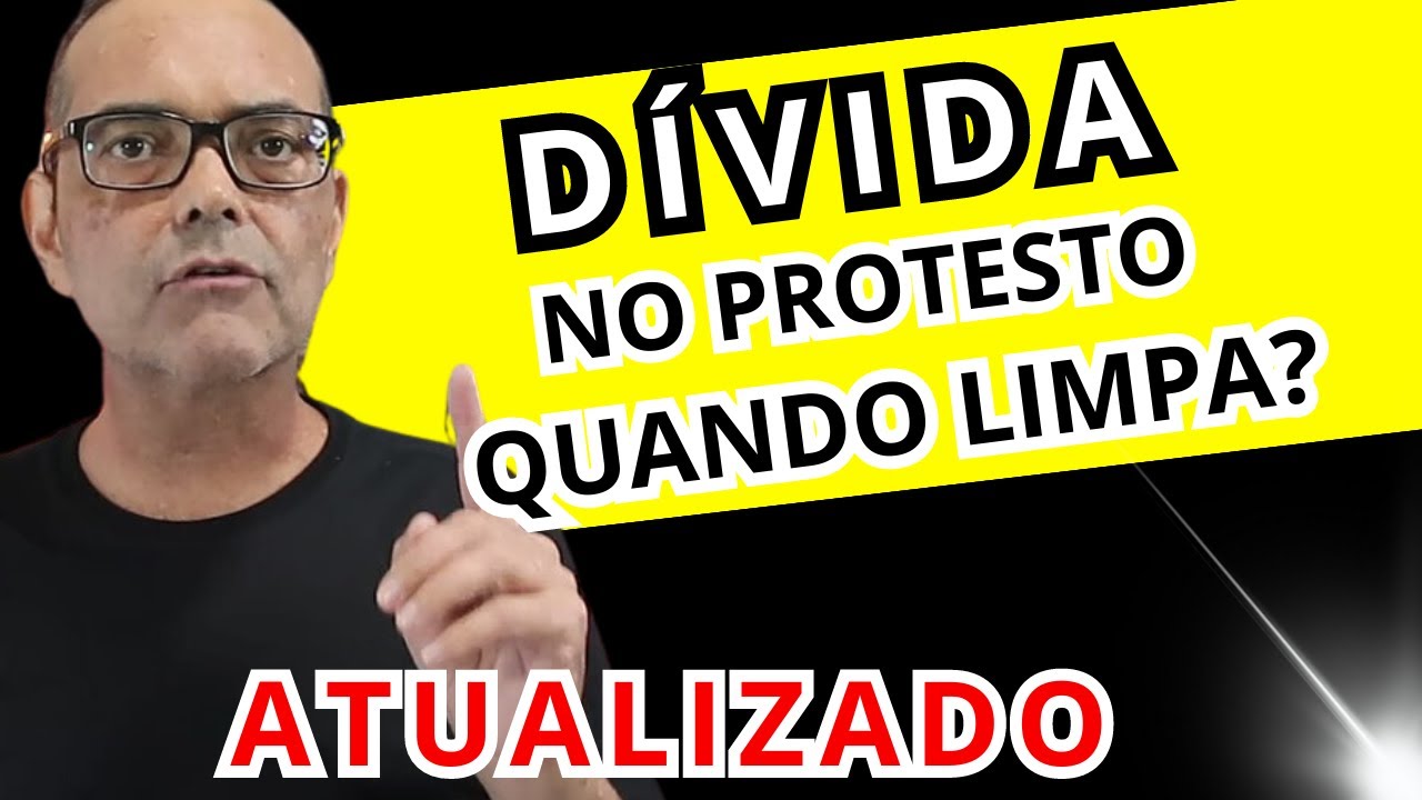 PROTESTO NO CART&Oacute;RIO, QUANDO LIMPA?