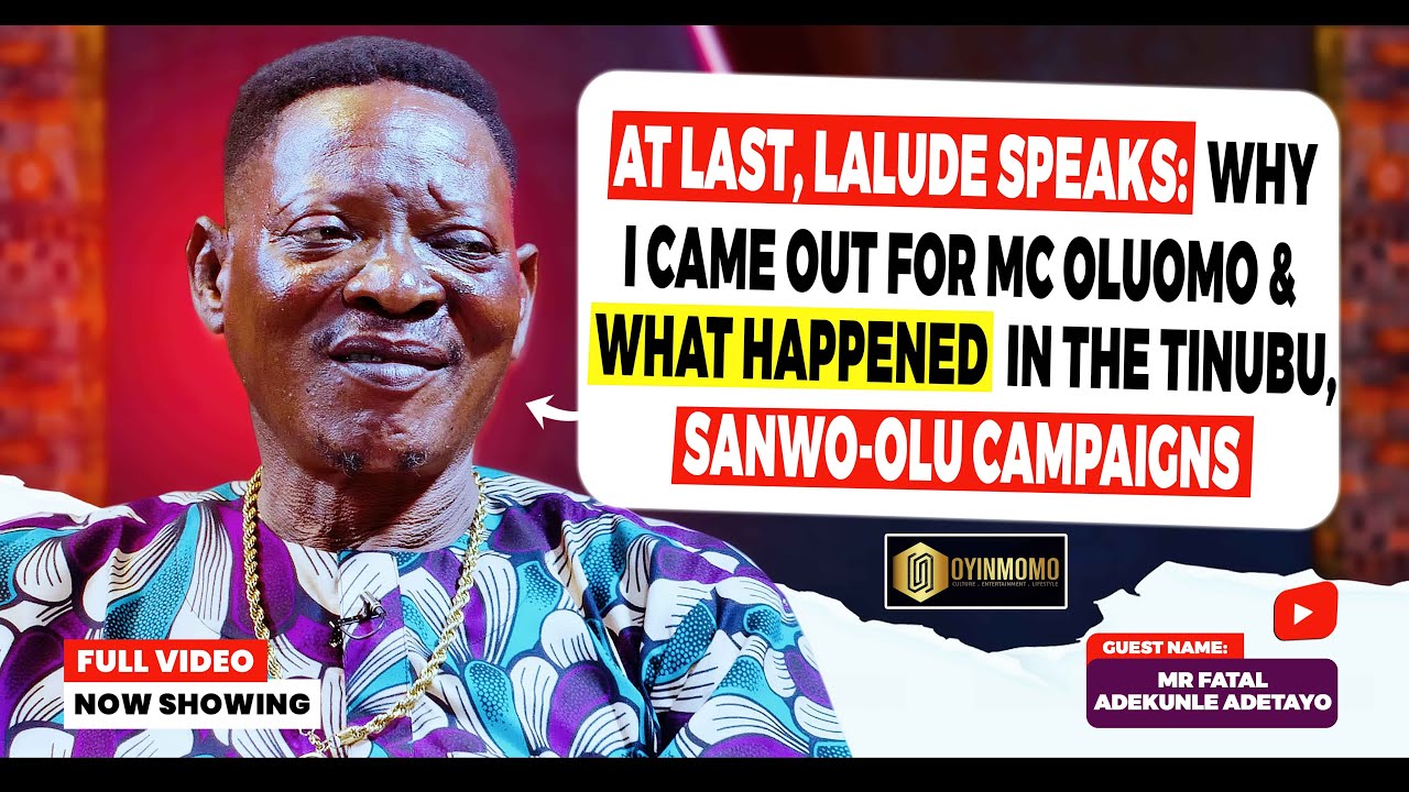 “YES, I HAVE A WIFE AT HOME, OTHERS ARE JUST BABY MAMAS” LALUDE CONFESSES