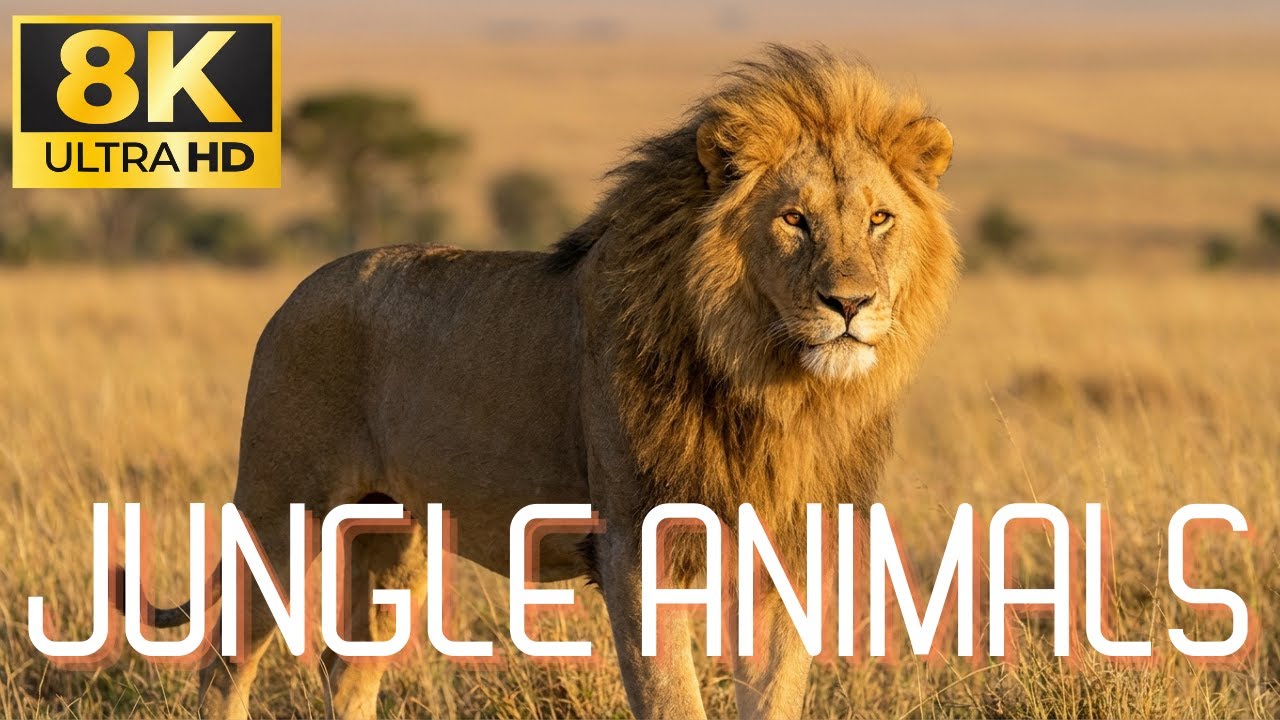 8K Wild Animals – Ultra HD Wildlife from Around the World