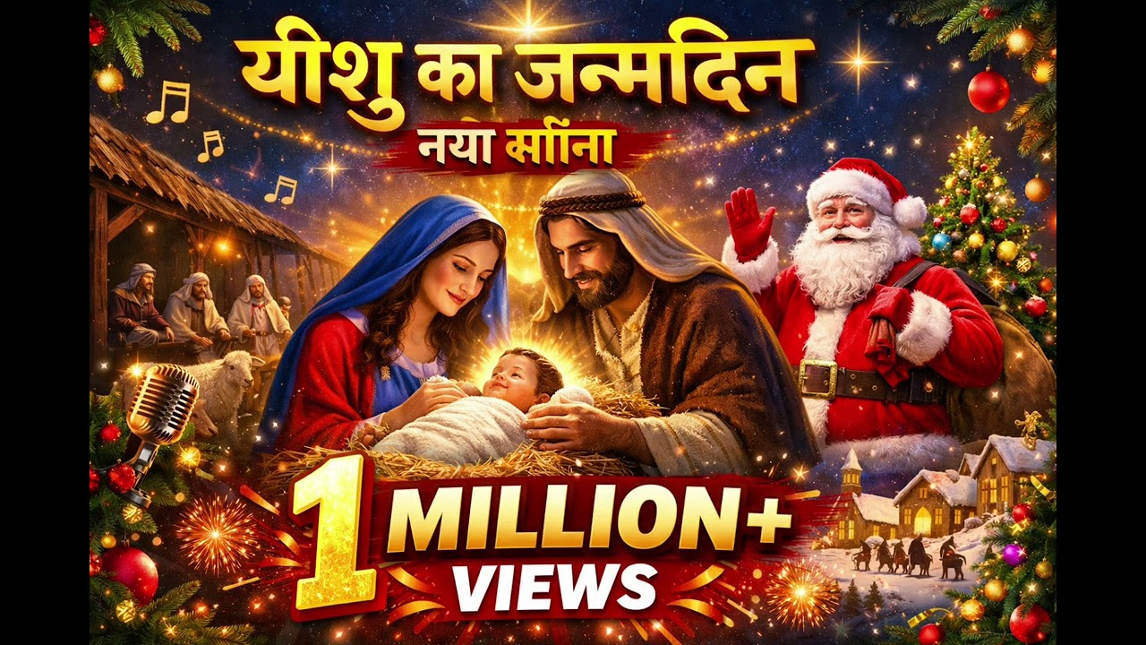 यशु का जन्मदिन | New Christian Birthday Song | Jesus Birthday Special 2025#viral #trending#funny#com
