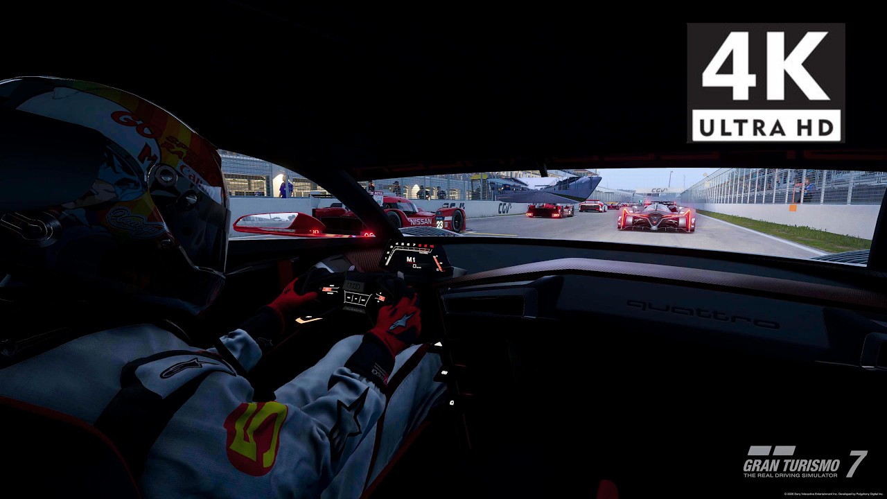 Audi VGT (Gr. 1) | #GrandTurismo7 | (CGV) Circuit Gilles Villeneuve | Go Speed Racer Livery!