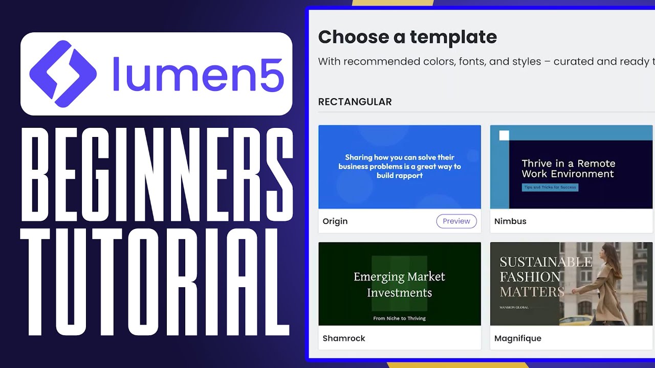 Lumen5 AI Video Generator Tutorial For Beginners (2025) Full Guide