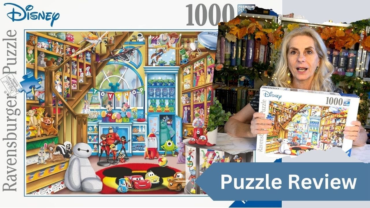 Im Spielzeugladen - Disney Puzzle | Ravensburger 16734 | 1000 Teile | Puzzle Review