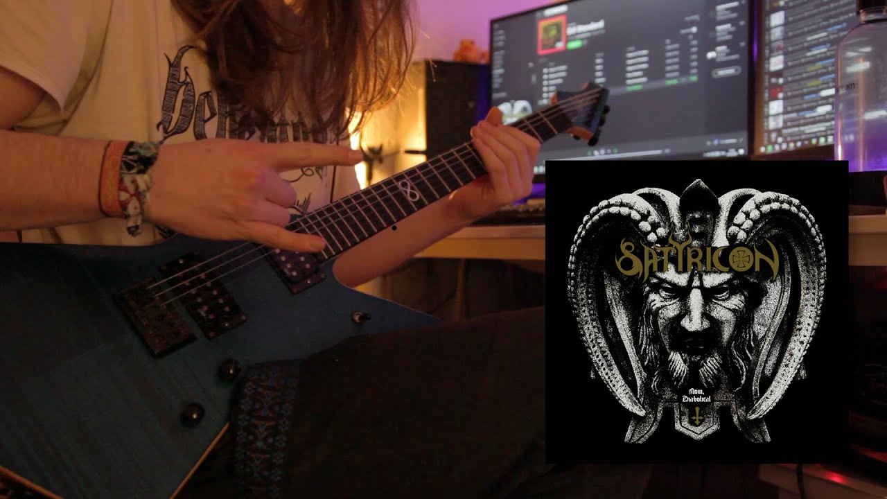 Satyricon - the Pentagram Burns (guitar cover)