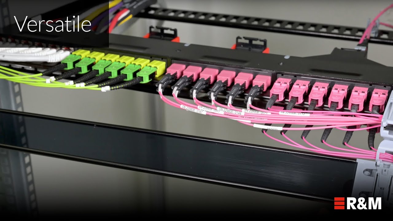 Tutorial: How to mount R&M’s Netscale 48 Mixed Media Patch Panel
