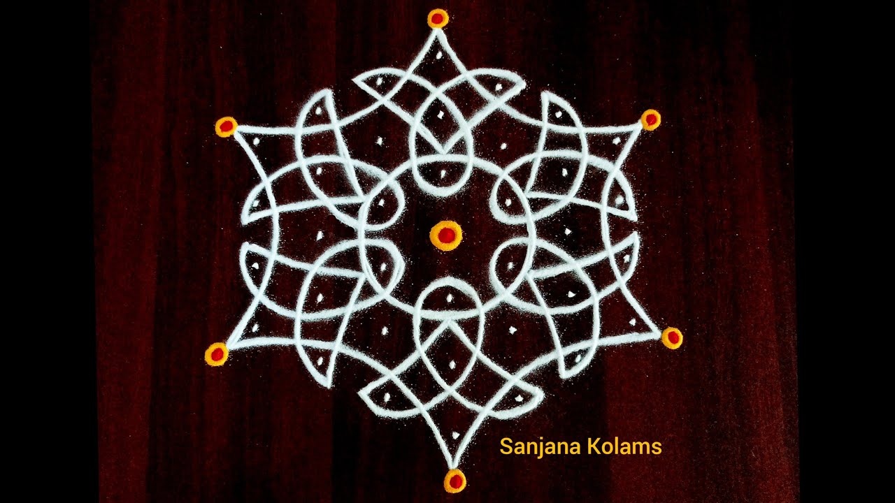 1918. Masi Madha Special KambiKolam / PandagaMuggu CreativeDesign /   Latest Muggu /  FridayRangoli