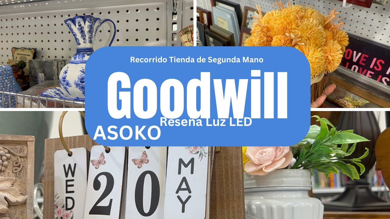 🛍️Goodwill Nuevo Recorrido / Under Cabinet Lighting +ASOKO #amazonfinds #amazonmusthaves #fyp