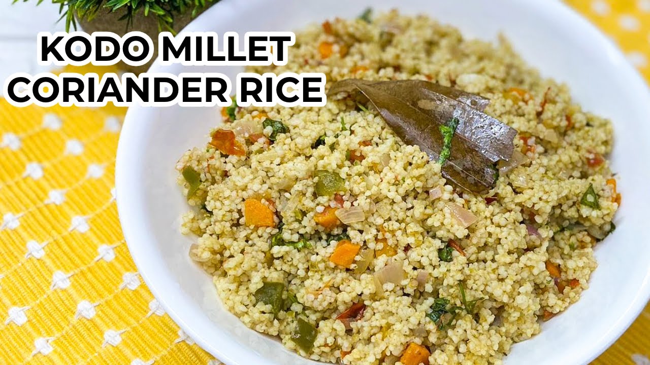 Adding Millets to your lunch plate| Millet rice recipe| Kodo Millet recipes| How to cook Millets