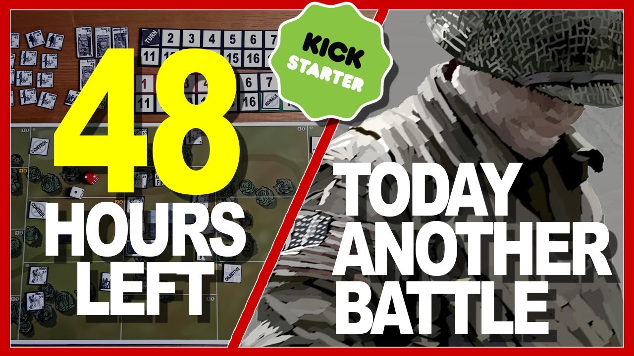 Last 48 Hours on Kickstarter for my new Solitaire Wargame