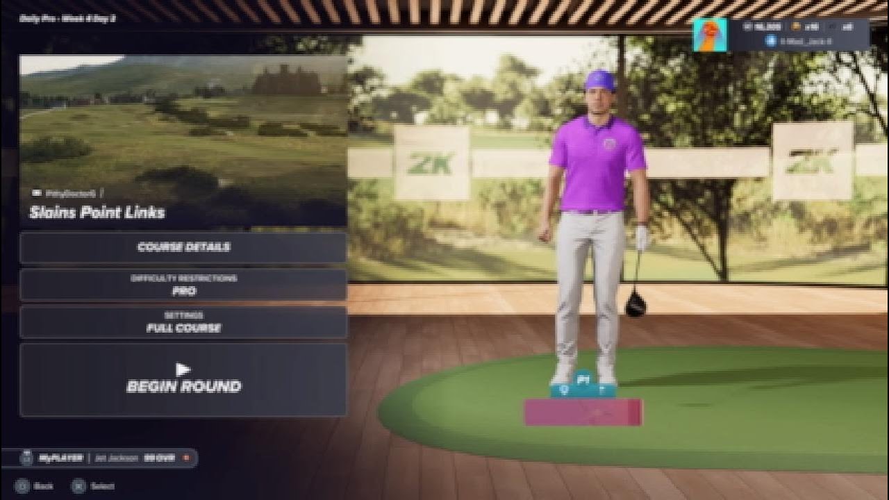 Slains Point Links - Pro Ranked Tours - PGA2k25