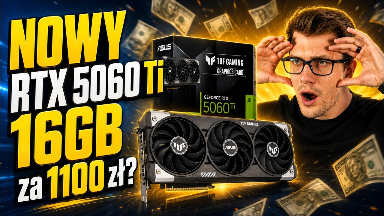 Czy da się kupić nową RTX 5060 Ti 16 GB za 1100 zł? 💸