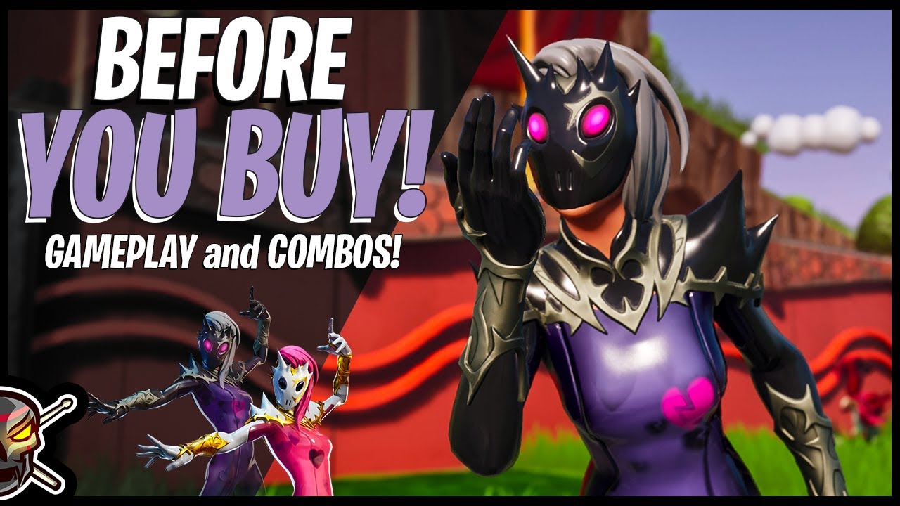 LOVETHORN Skin Review in Fortnite! Combos/Gameplay! (Fortnite Battle Royale)
