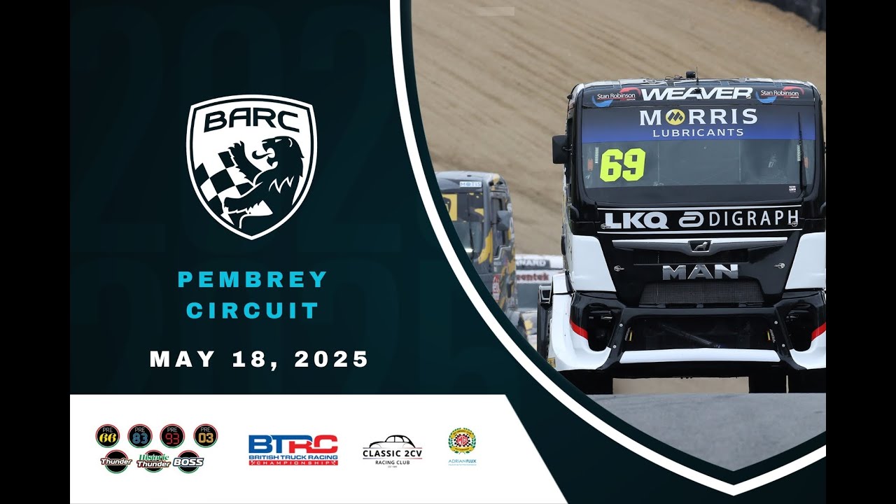 BARC LIVE | Pembrey Circuit | May 18