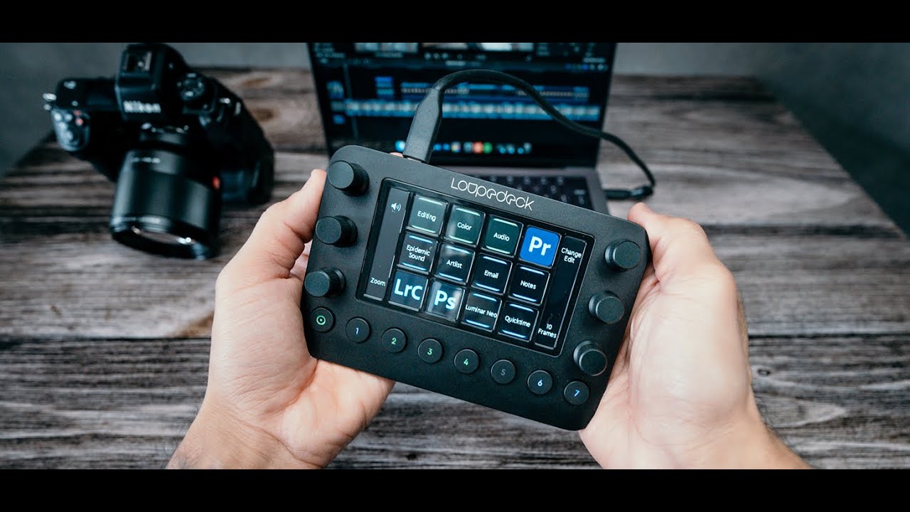Loupedeck live // A cure for painfully tedious workflows