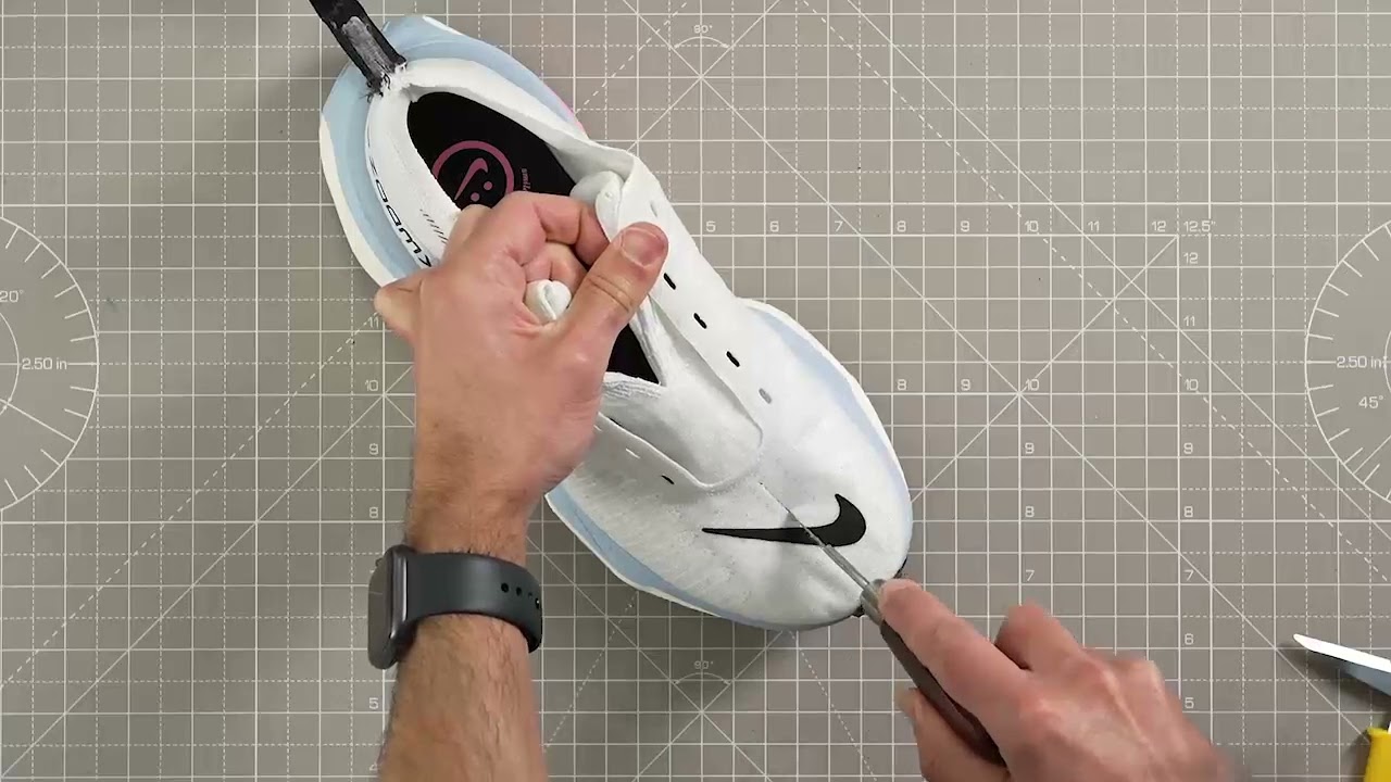 nike zoomx invincible run fk 3 cut in half