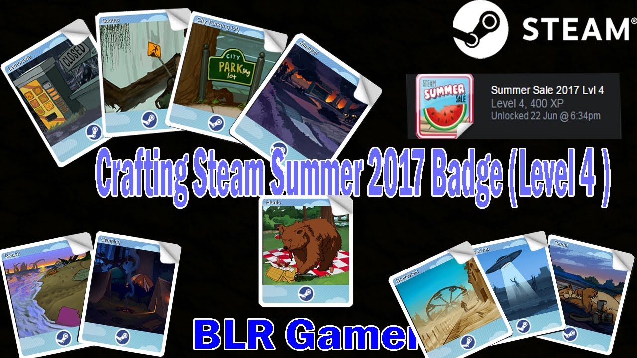 Crafting Steam Summer 2017 Badge (Level 4 )