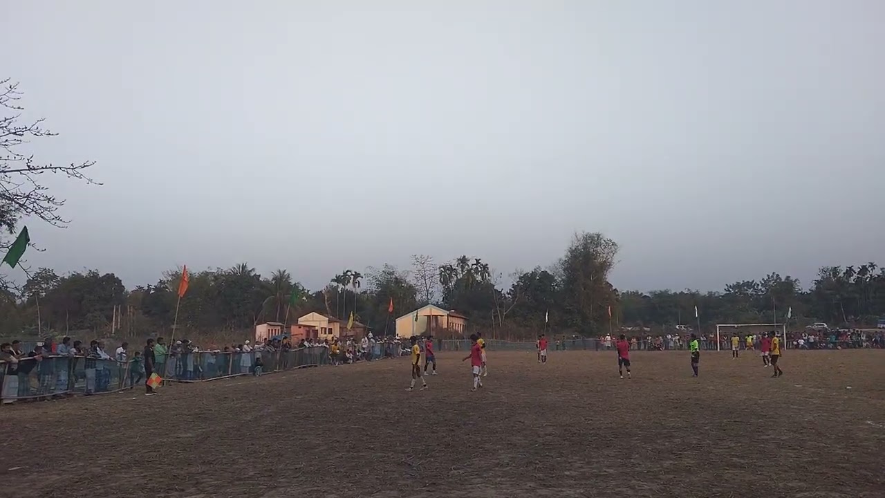 কুর্তি ইয়ুথ ক্লাবের উদ্যোগে আয়োজিত ফুটবল ফাইনাল ম্যাচ,#viral #football final match,Tripura India, 