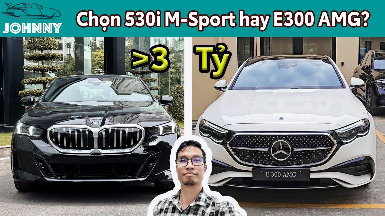 Более 3 миллиардов, какой вариант выбрать: BMW 530i M-Sport 2025 или Mercedes-Benz E300 AMG 2025?