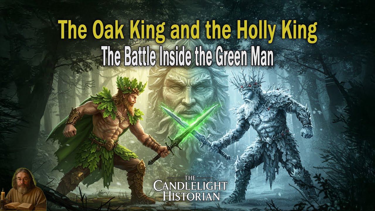 Who Were the Oak King and the Holly King? The Battle Hidden Inside the Green Man