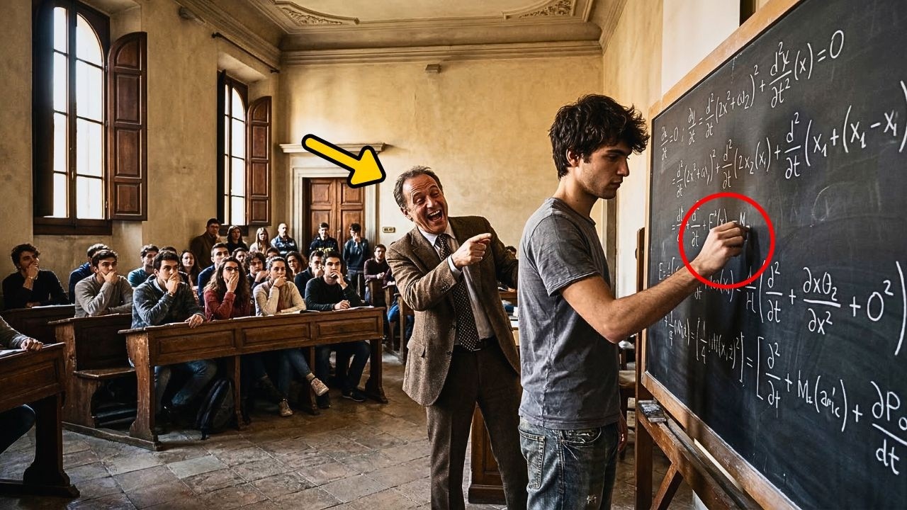 Il professore ha deriso lo studente borsista — senza sapere che era un genio