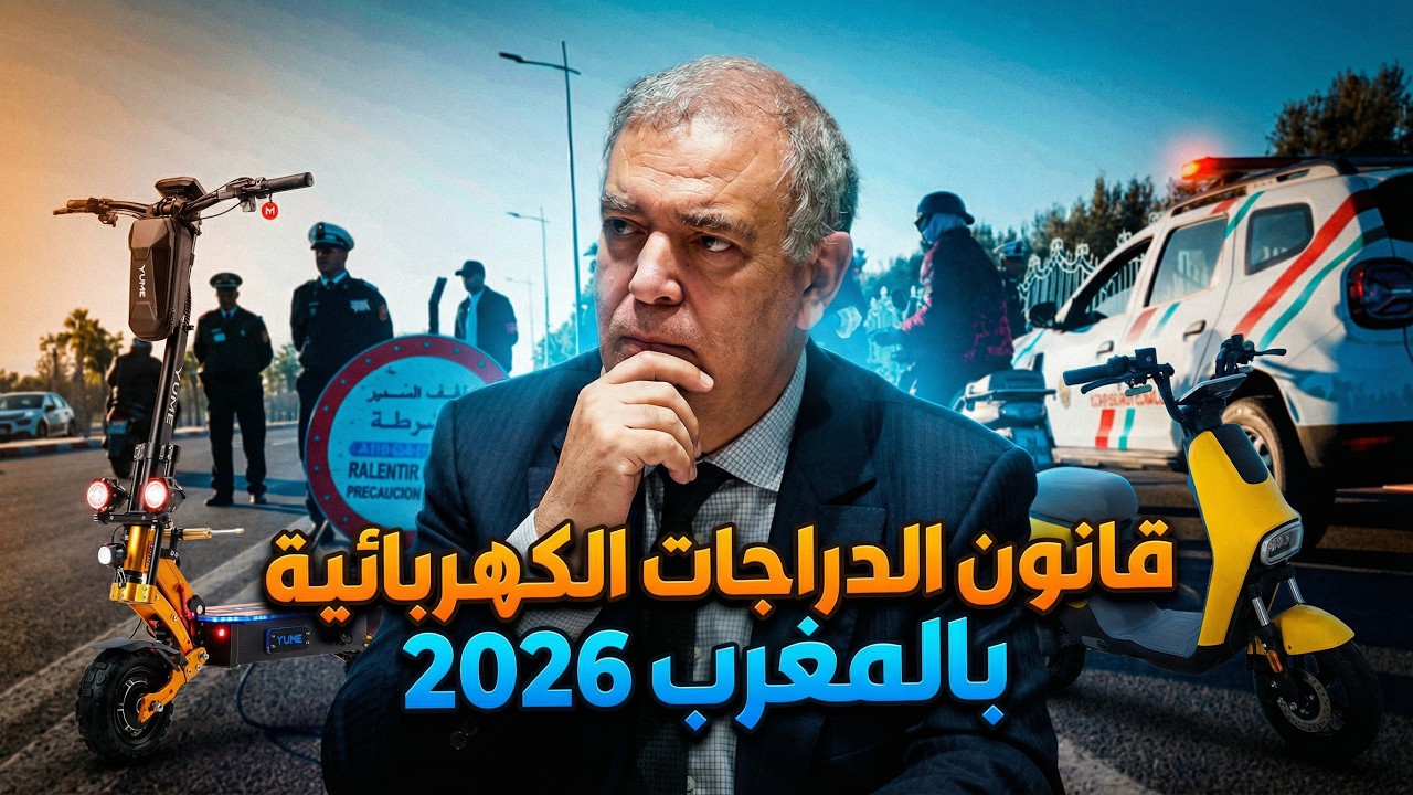 قانون الدراجات الكهربائية والتروتينات بالمغرب 2026