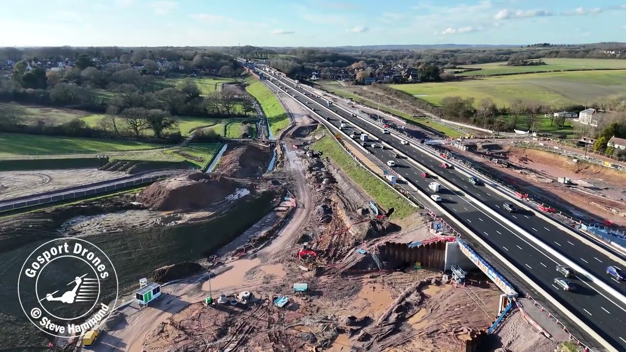 M27 Junction 10 Southside