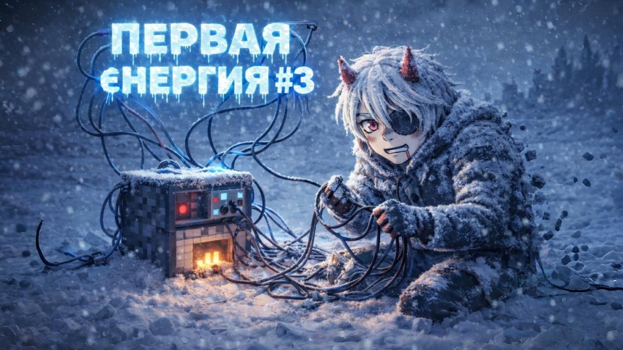 Это НЕВОЗМОЖНОЕ ЗИМНЕЕ выживание... #3 ( ДА БУДЕТ ТОК ) Сервер FrozenTech на проекте Mcskill