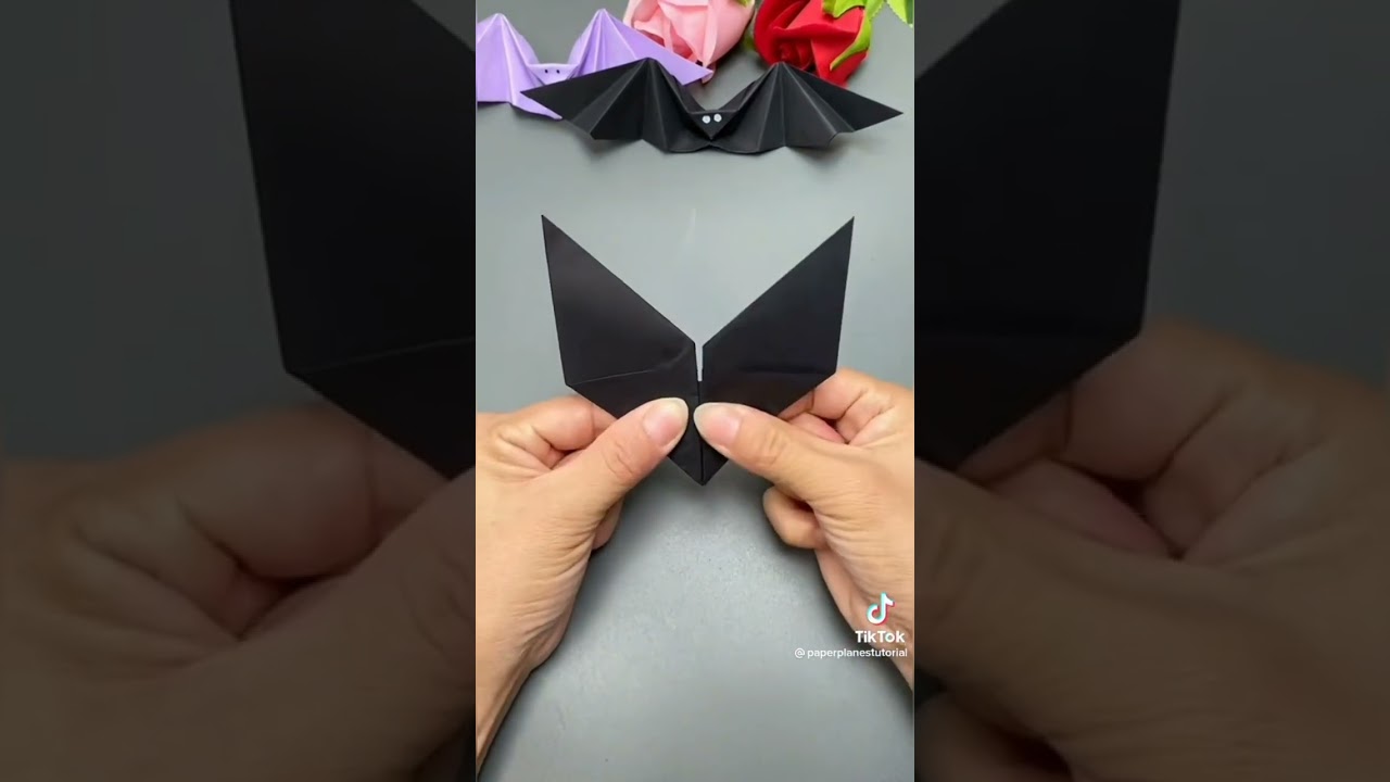 chauve souris origami !!