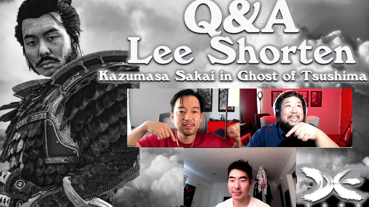 DandE Saga Hangs Out: Lee Shorten (Kazumasa Sakai in GHOST OF TSUSHIMA)
