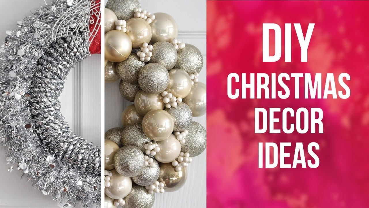 DIY Christmas Decor Ideas  | So Easy & Inexpensive