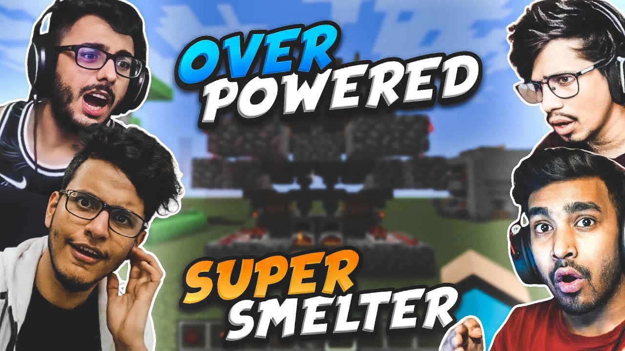 I Made an Auto Smelter - Minecraft Survival Gameplay in Hindi @1HPLIVE @1HPOG #9