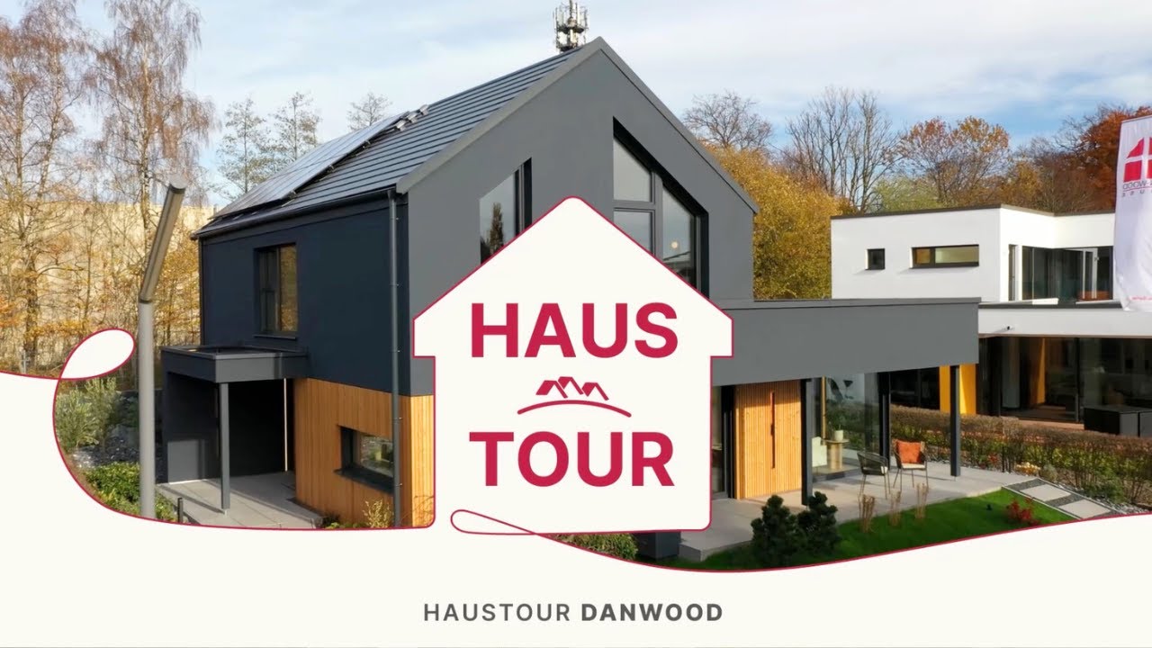 Haustour: Modernes Fertighaus für die ganze Familie | Danwood | FertighausWelt Wuppertal
