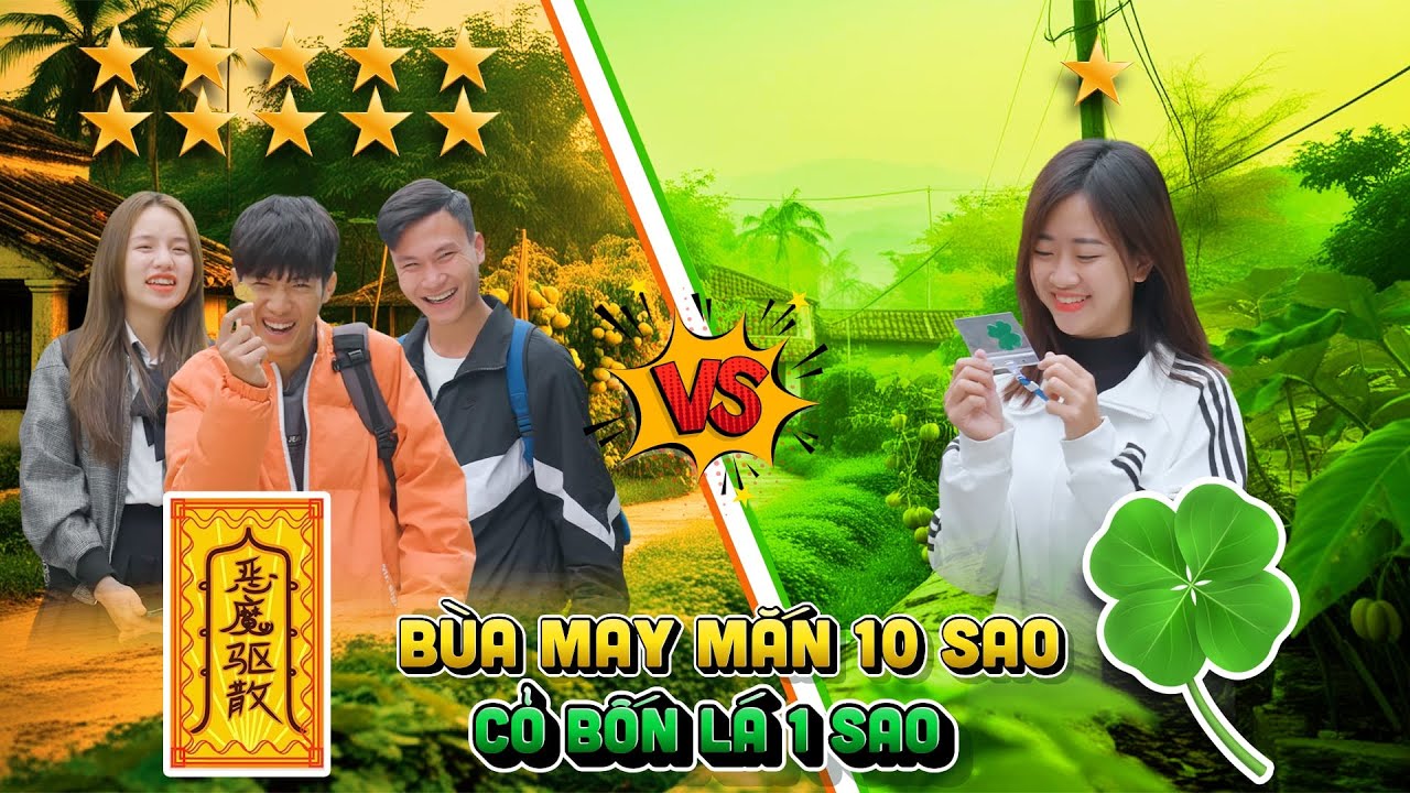 BÙA MAY MẮN 10 SAO VÀ CỎ 4 LÁ 1 SAO | Hai Anh Em Phần 173 | Phim Học Đường Hài Hước Hay Nhất Gãy TV