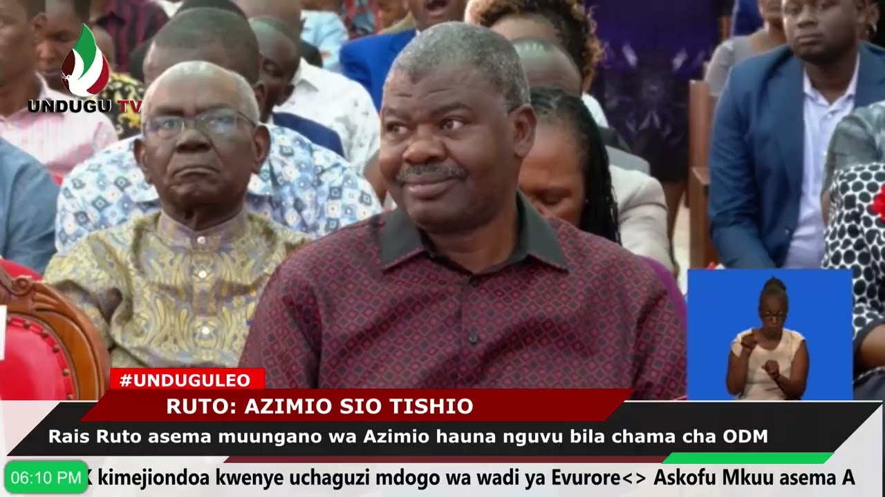 Rais Ruto asema muungano wa Azimio hauna nguvu bila chama cha ODM