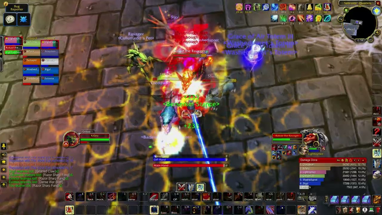 TBC PTR Post Nerf Kara + SL HC Fury Warrior pov