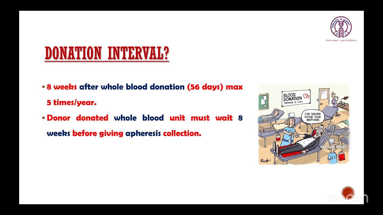 Scientists Academy's Blood DONATIONS