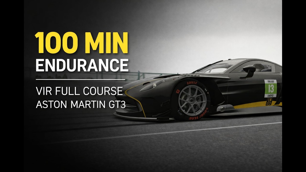 100 Minutos VIR | Aston Martin GT3 | Assetto Corsa