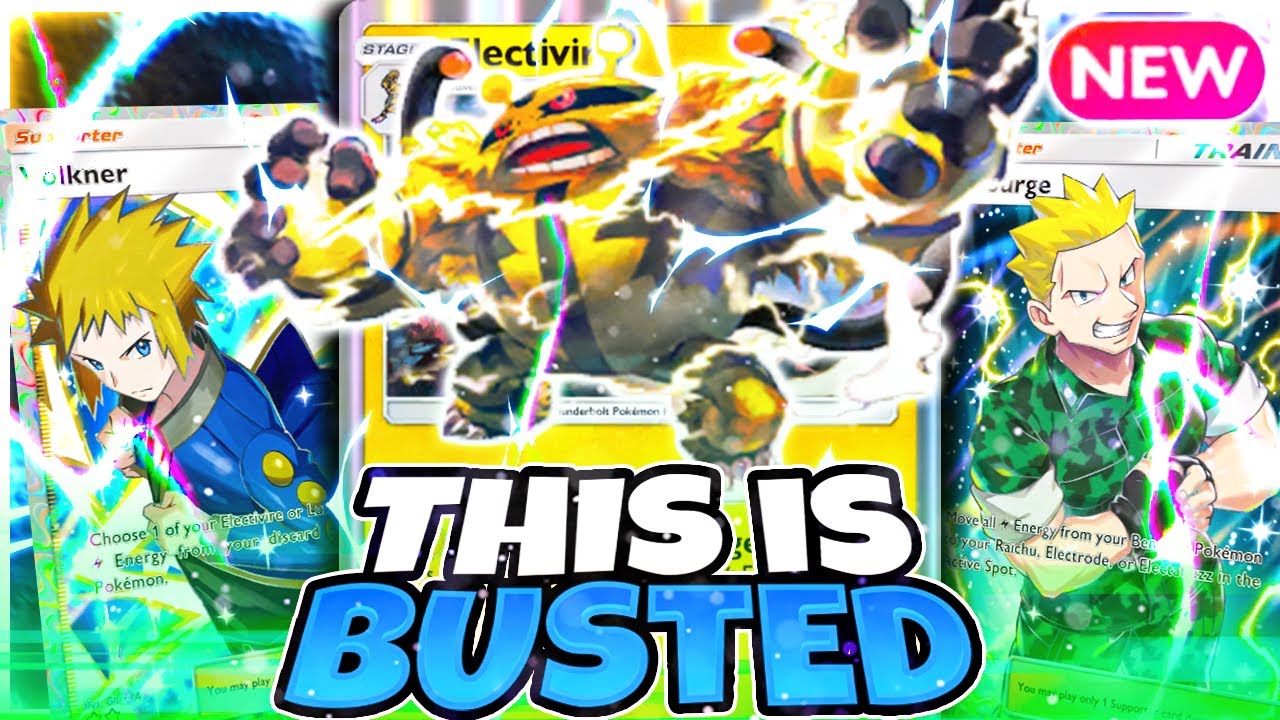 THIS Electivire Deck Uses 2 Gym Leaders To SHRED! - Pokemon Pocket