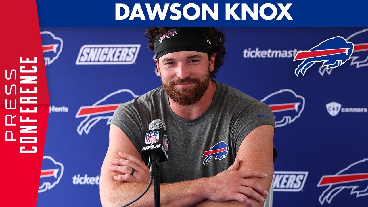 Dawson Knox Talks Being Featured On Hard Knocks And More! | Buffalo Bills
