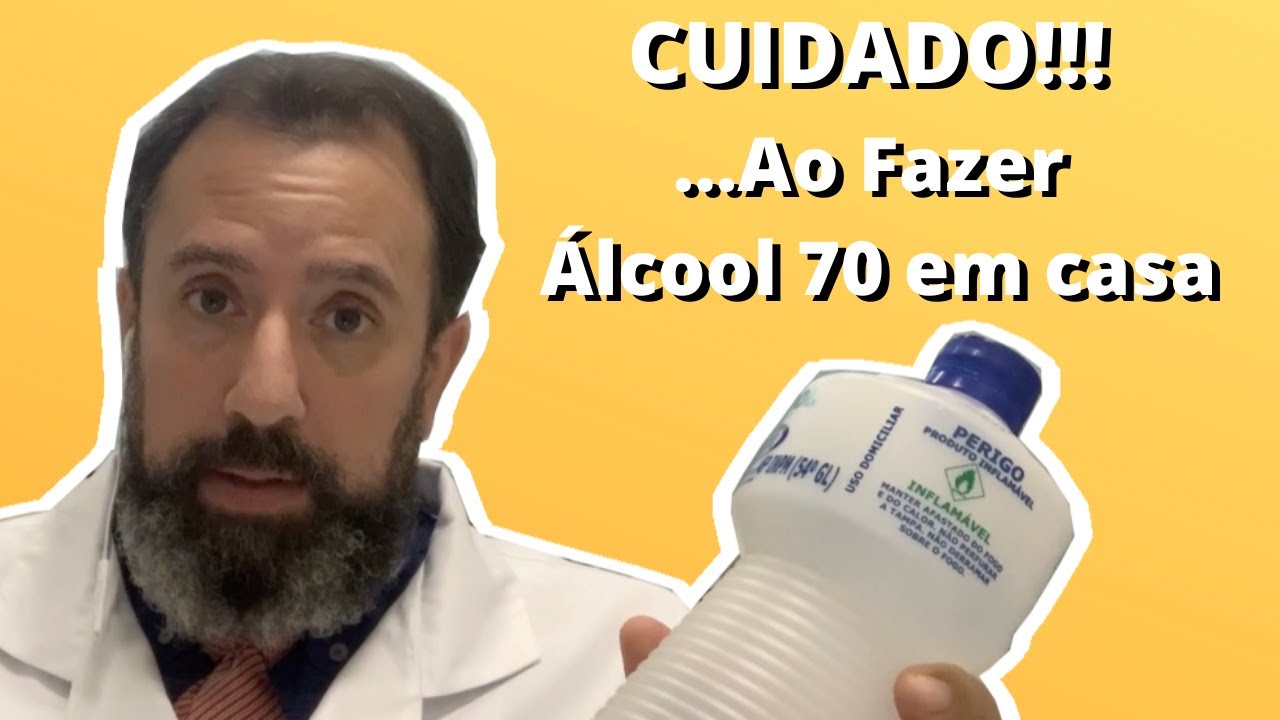 Alcool 70 (para que serve), como fazer