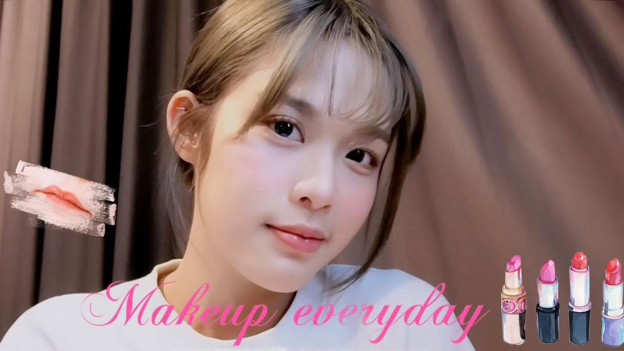 Makeup everyday look | MOBYe : เม้าส์มอยประสบการณ์แต่งหน้าครั้งแรก,เครื่องสำอางที่ใช้เป็นประจำ💄