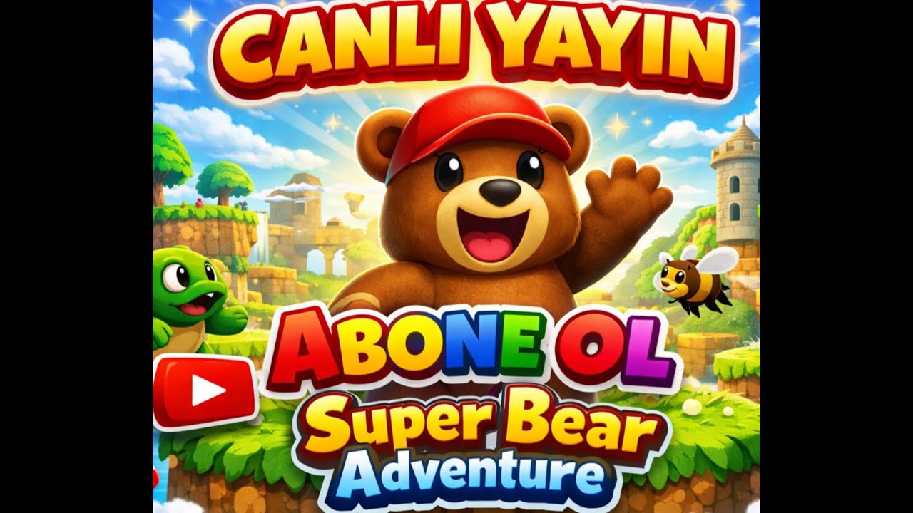 SUPER BEAR ADVENTURE OYNUYORUZ